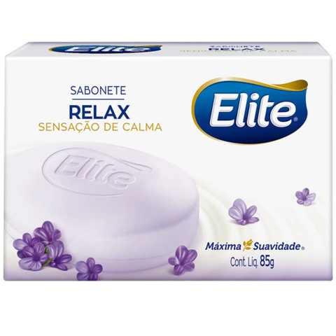 Sabonete em Barra Elite Relax 85g Unit&aacute;rio