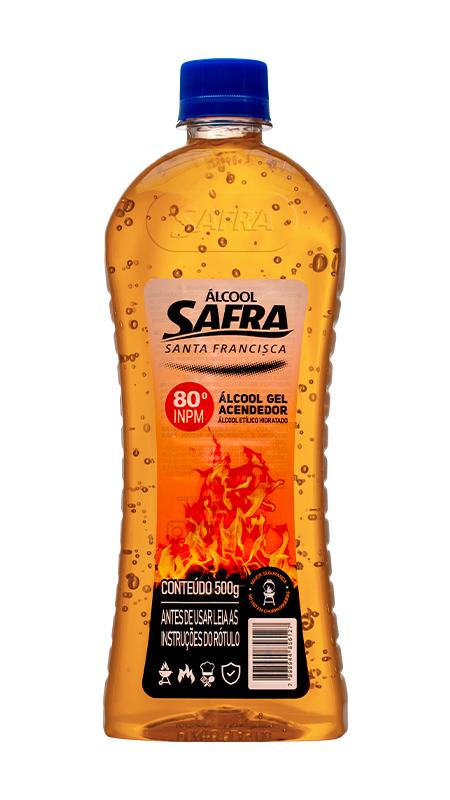 &Aacute;lcool Gel Acendedor 80&deg; INPM Safra 500g