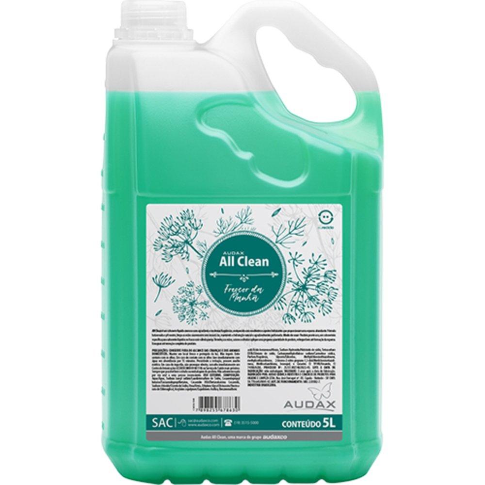 Sabonete L&iacute;quido Audax All Clean Frescor da Manh&atilde; 5 litros