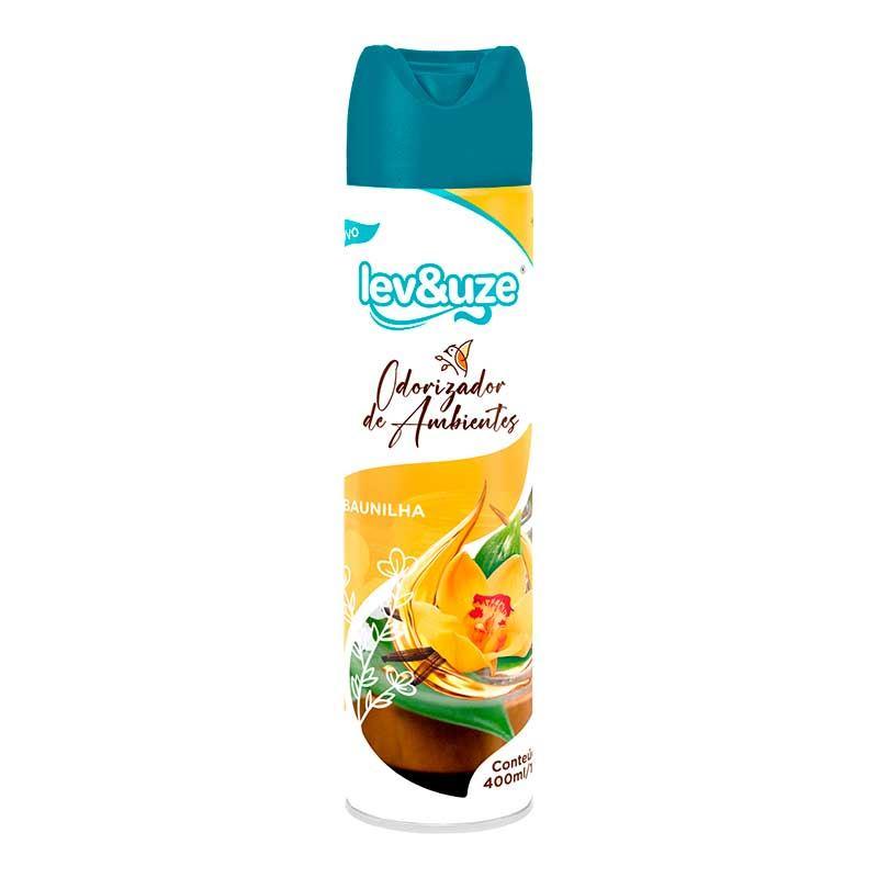 Odorizador de Ambientes Levuse Baunilha 400ml Unit&aacute;rio