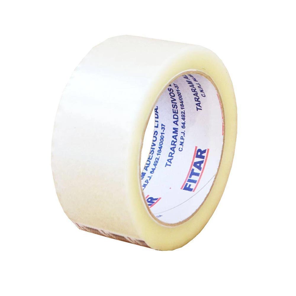 Fita Adesiva Transparente PP Fitar 45mm x 100m Unit&aacute;rio
