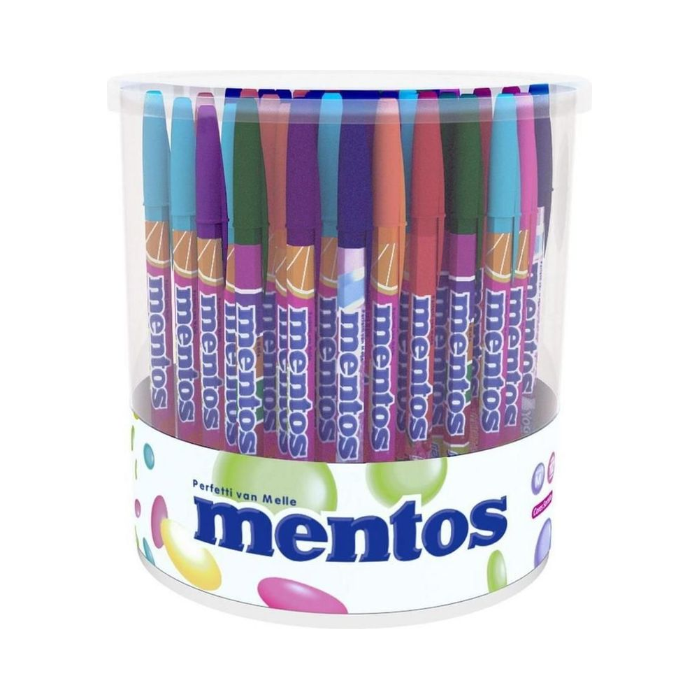 Caneta Esferogr&aacute;fica 1.0mm Jet Lux Mentos Compactor 7 Cores