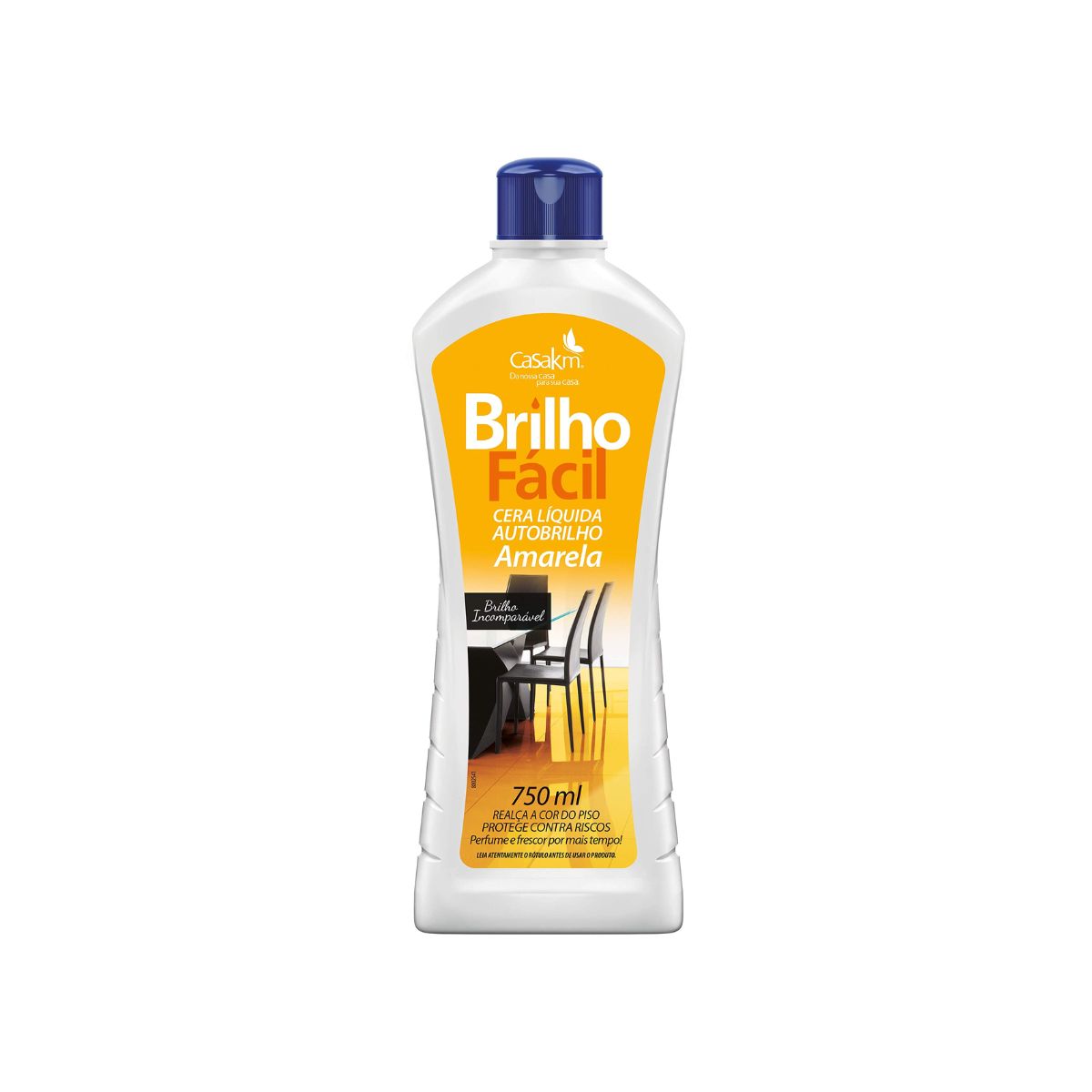 Cera Amarela 750ml Brilho F&aacute;cil