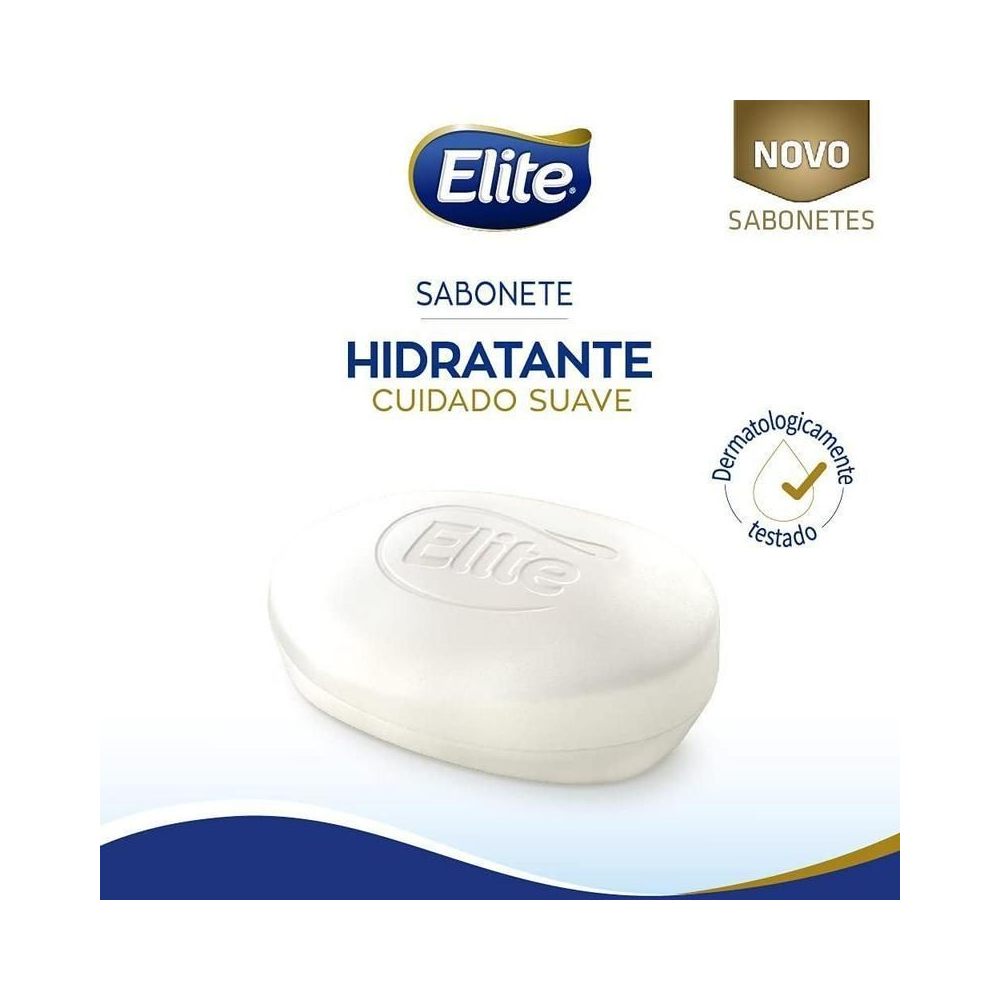 Sabonete em Barra Elite Hidrantante 85g Unit&aacute;rio