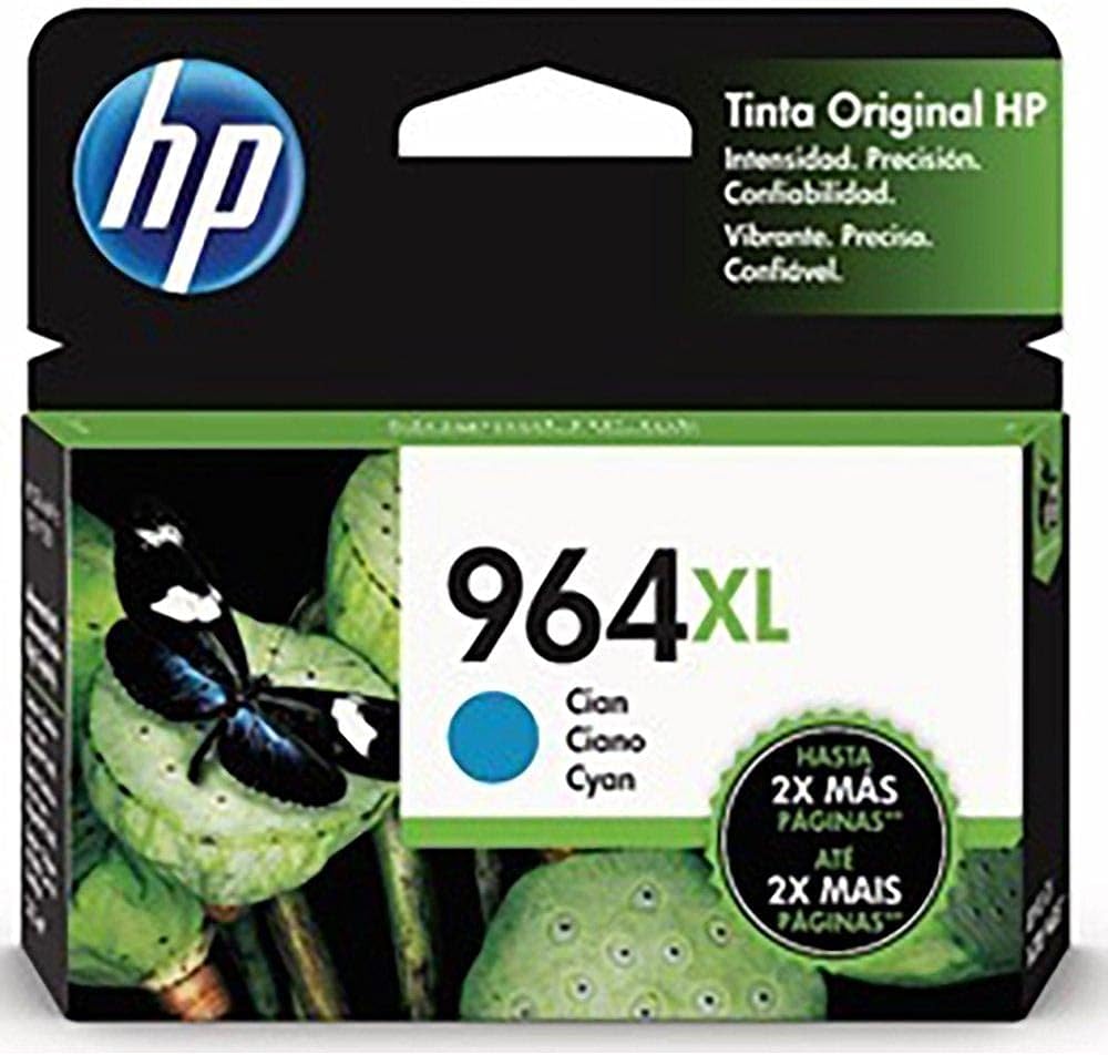 Cartucho HP 964 XL Cyan Original Alto Rendimiento - (3JA54AL)