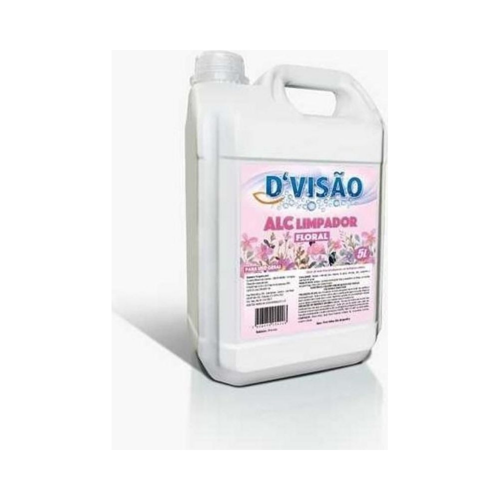 &Aacute;lcool Limpador para Uso Geral D&acute;Vis&atilde;o 5L