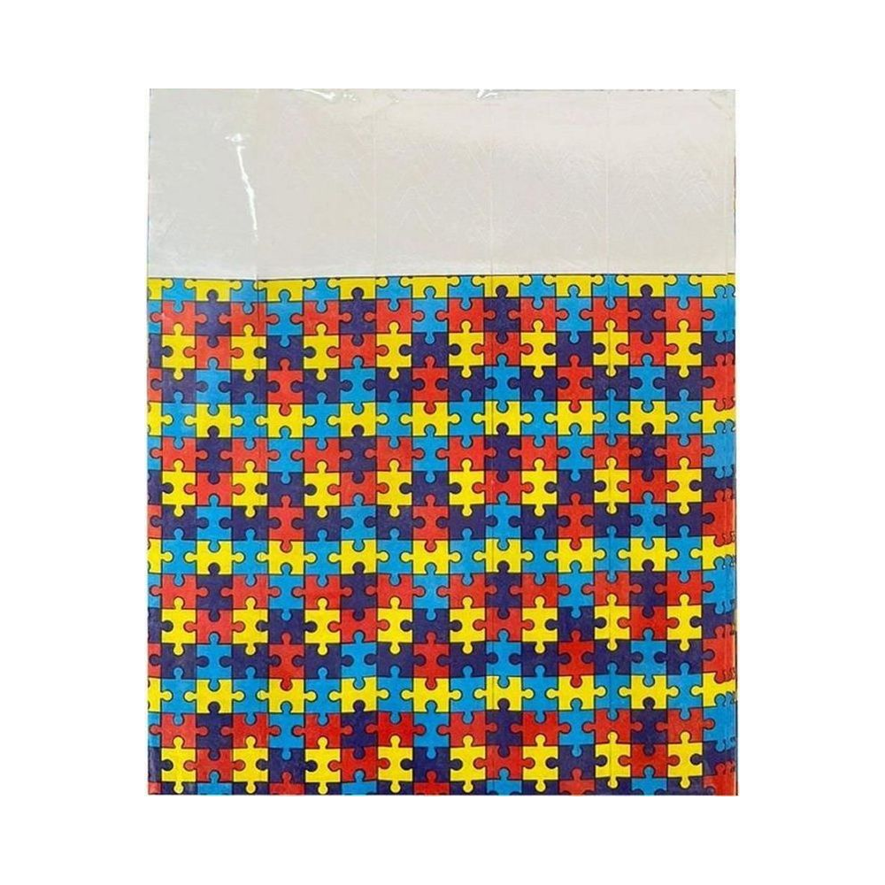 Pulseira Identifica&ccedil;&atilde;o Tyvek Tecnomidia Autista Cx/30