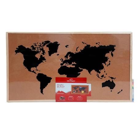 Quadro de Aviso Corti&ccedil;a Mapa Wincy