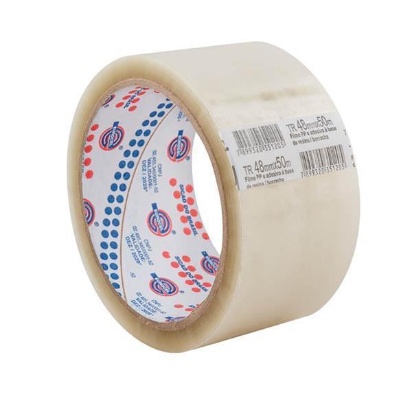 Fita Adesiva Eurocel PP 48mm x 50m Transparente
