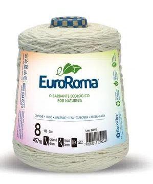 Barbante Algod&atilde;o 500g 4x8m 457m Euroma