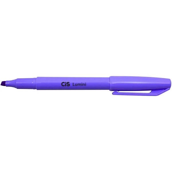 Caneta Marca Texto Lumini Violeta CIS