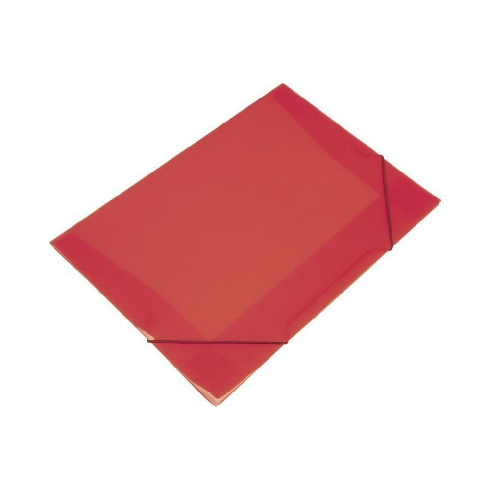 Pasta Polipropileno Of&iacute;cio Soft Polibras Vermelha