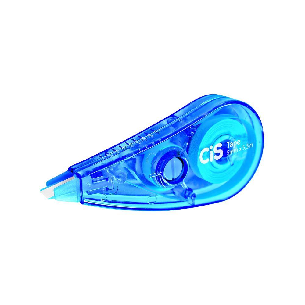 Fita Corretiva 5mm x 5,5m Tape CIS Branca