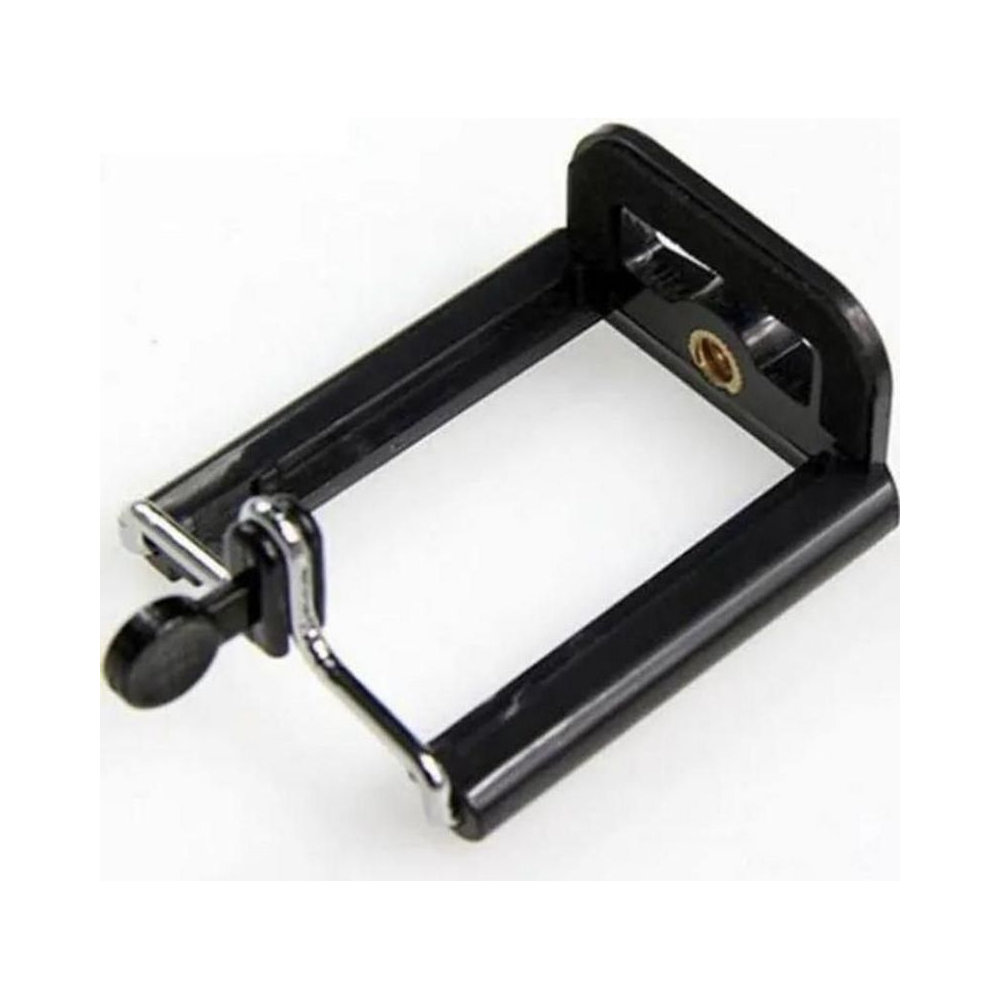 Suporte Universal para Celular Pl&aacute;stico ABS Universal Clip Ajust&aacute;vel Preto