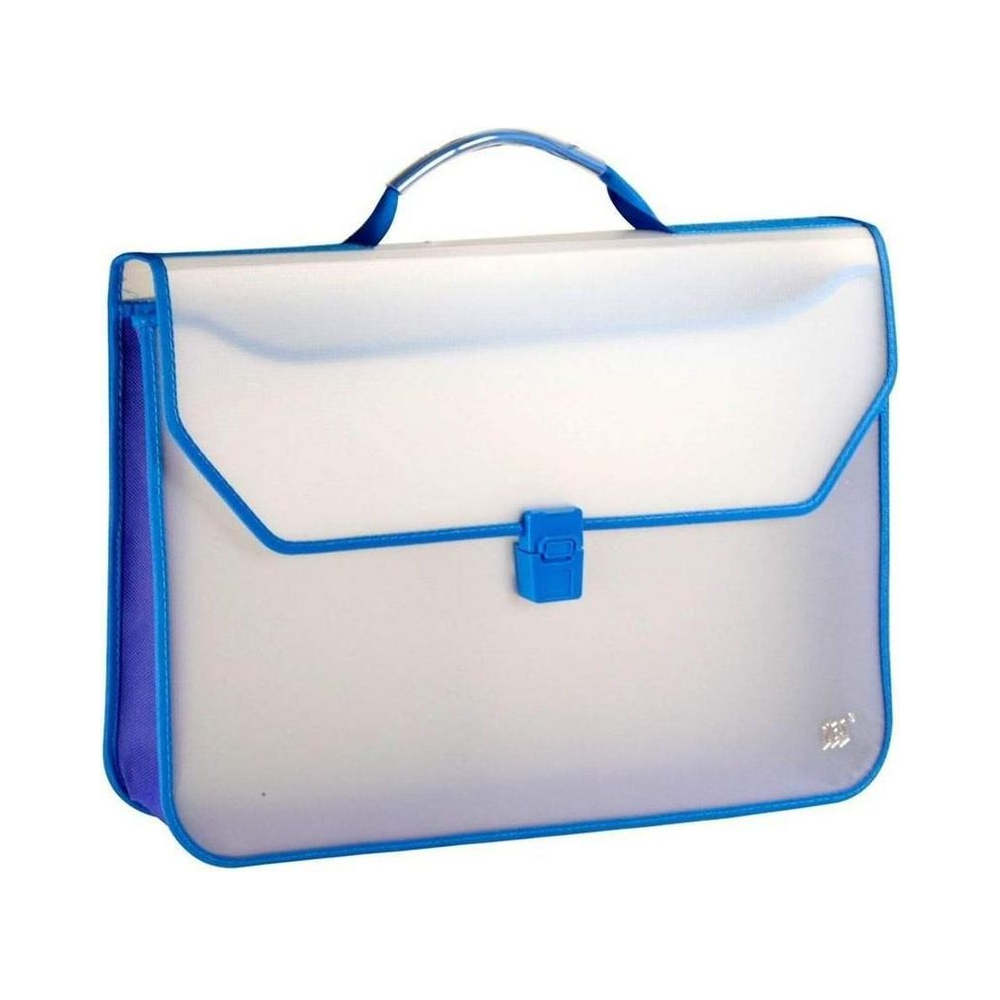 Maleta Escolar 40mm Of&iacute;cio Yes 370mm x 250mm x 40mm Azul Unit&aacute;ria