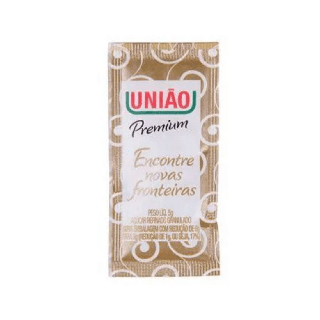 A&ccedil;&uacute;car Refinado em Sach&ecirc; Cristal Branco Uni&atilde;o 5g 1000 unidades