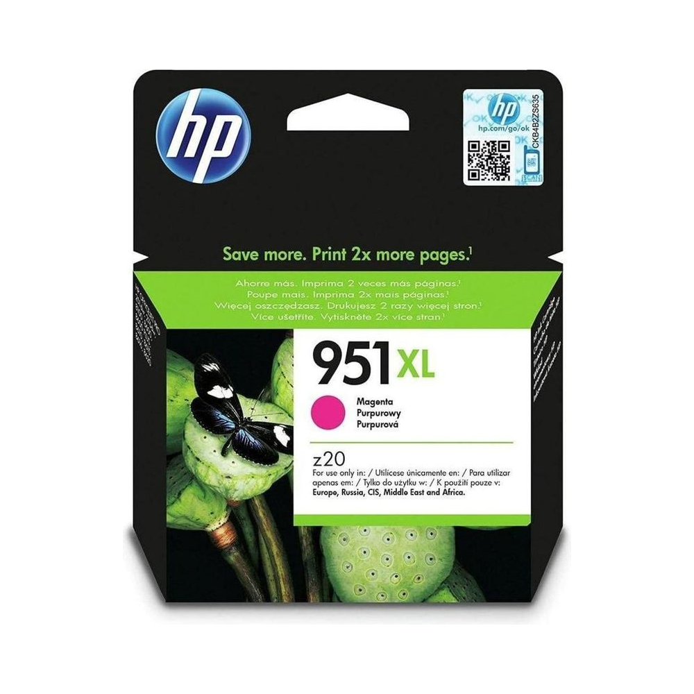 Cartucho Officejet 951XL HP Magenta 17ml