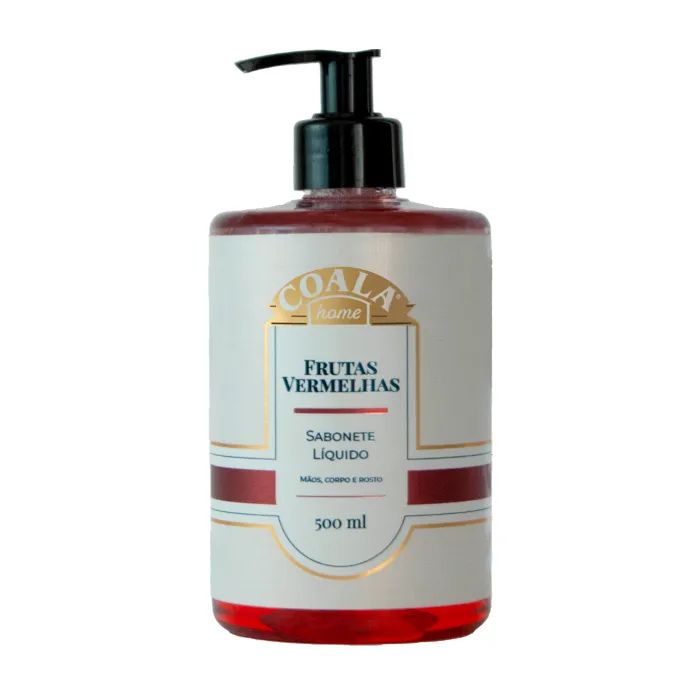 Sabonete L&iacute;quido Coala Frutas Vermelhas 500ML