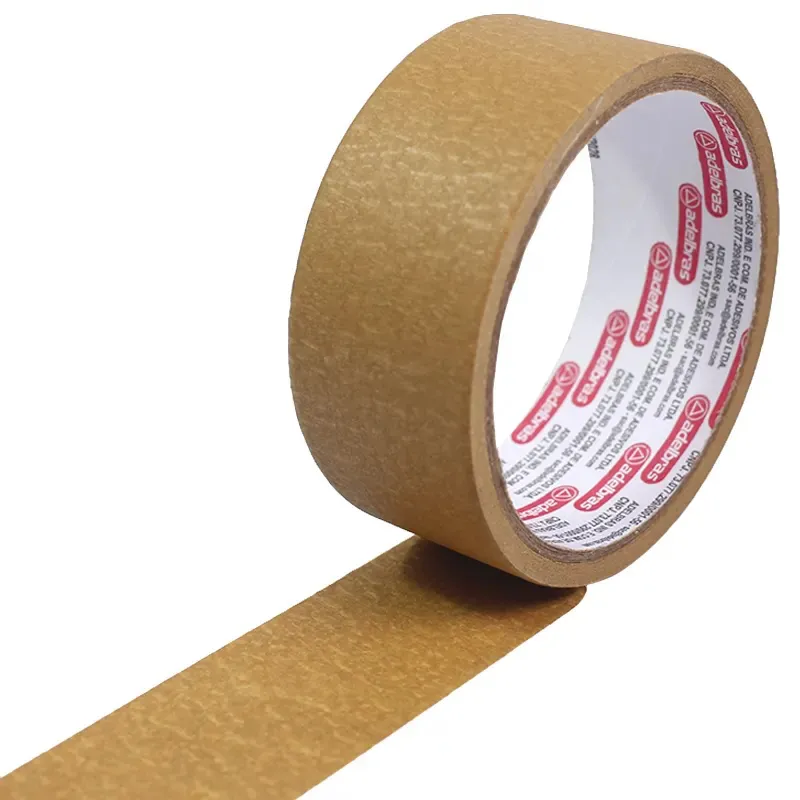 Fita Adesiva para Empacotamento Adelbras Kraft 770 36mm x 10m Marrom