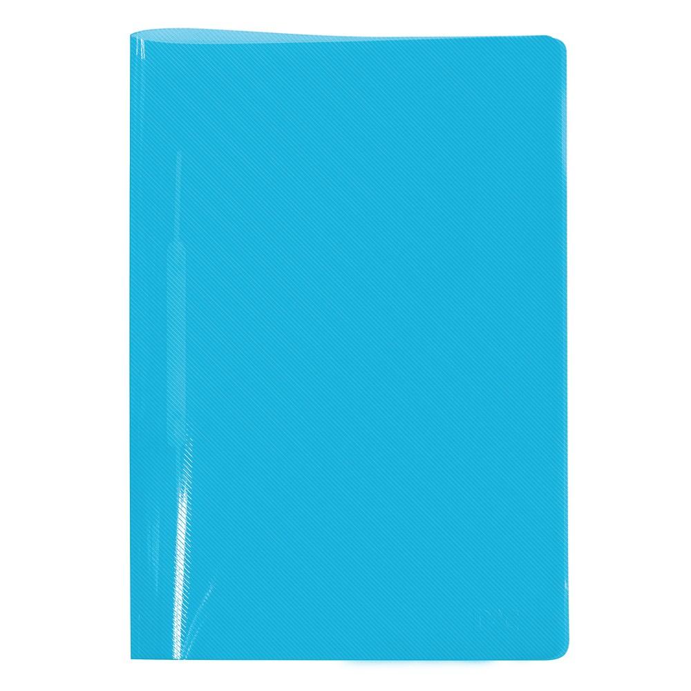 Pasta Grampo Trilho Polipropileno Of&iacute;cio DAC Azul