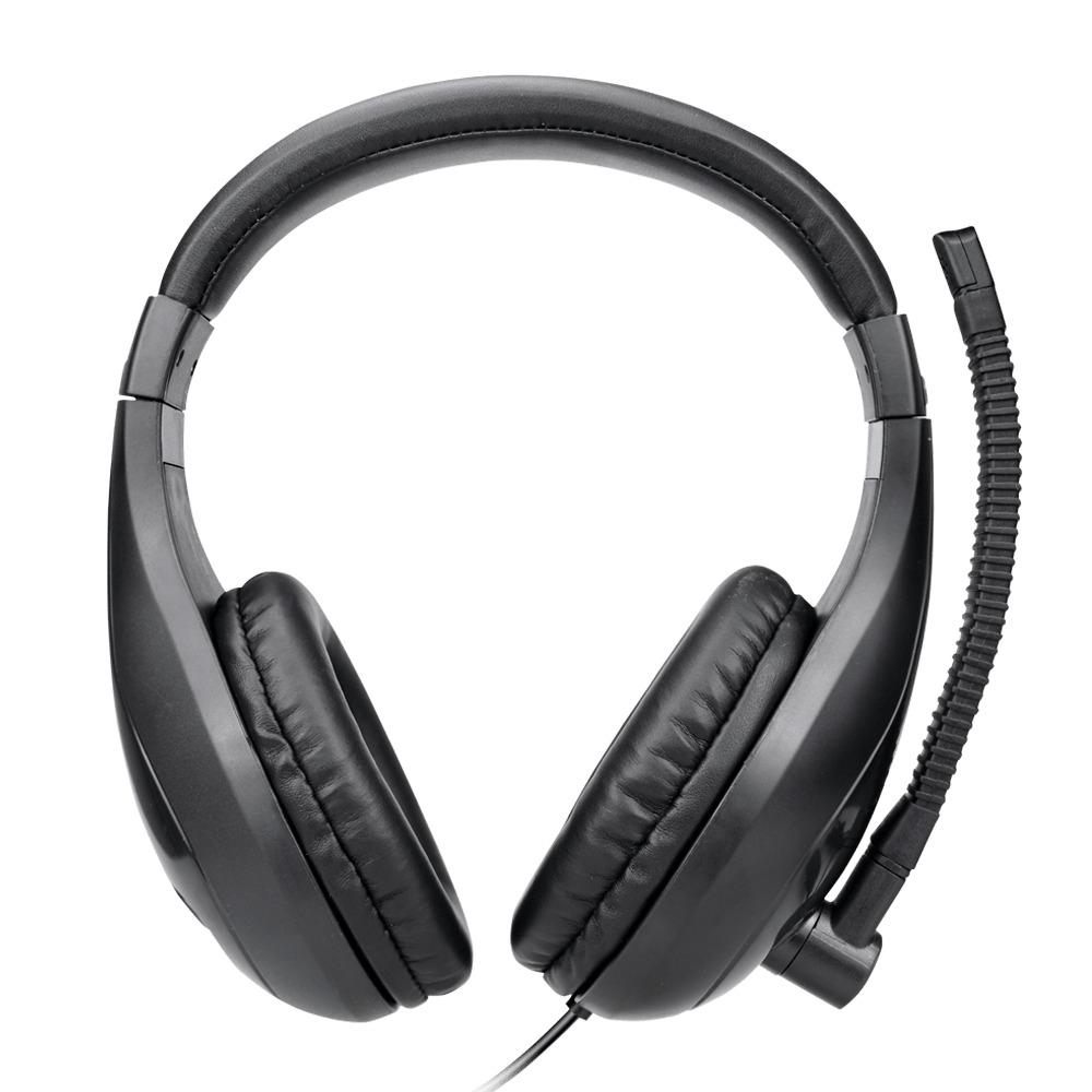 Headset USB 1.8m Letron Office Style Preto Unit&aacute;rio