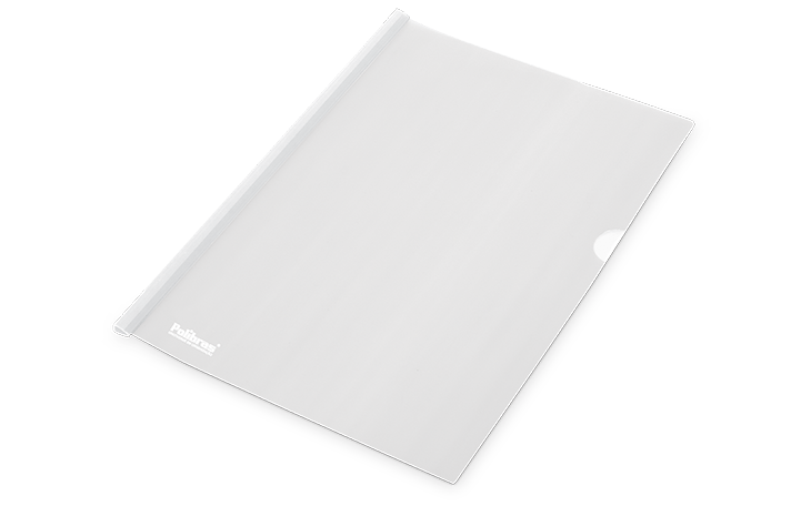 Pasta Pl&aacute;stica Canaleta A4 Polibras Cristal