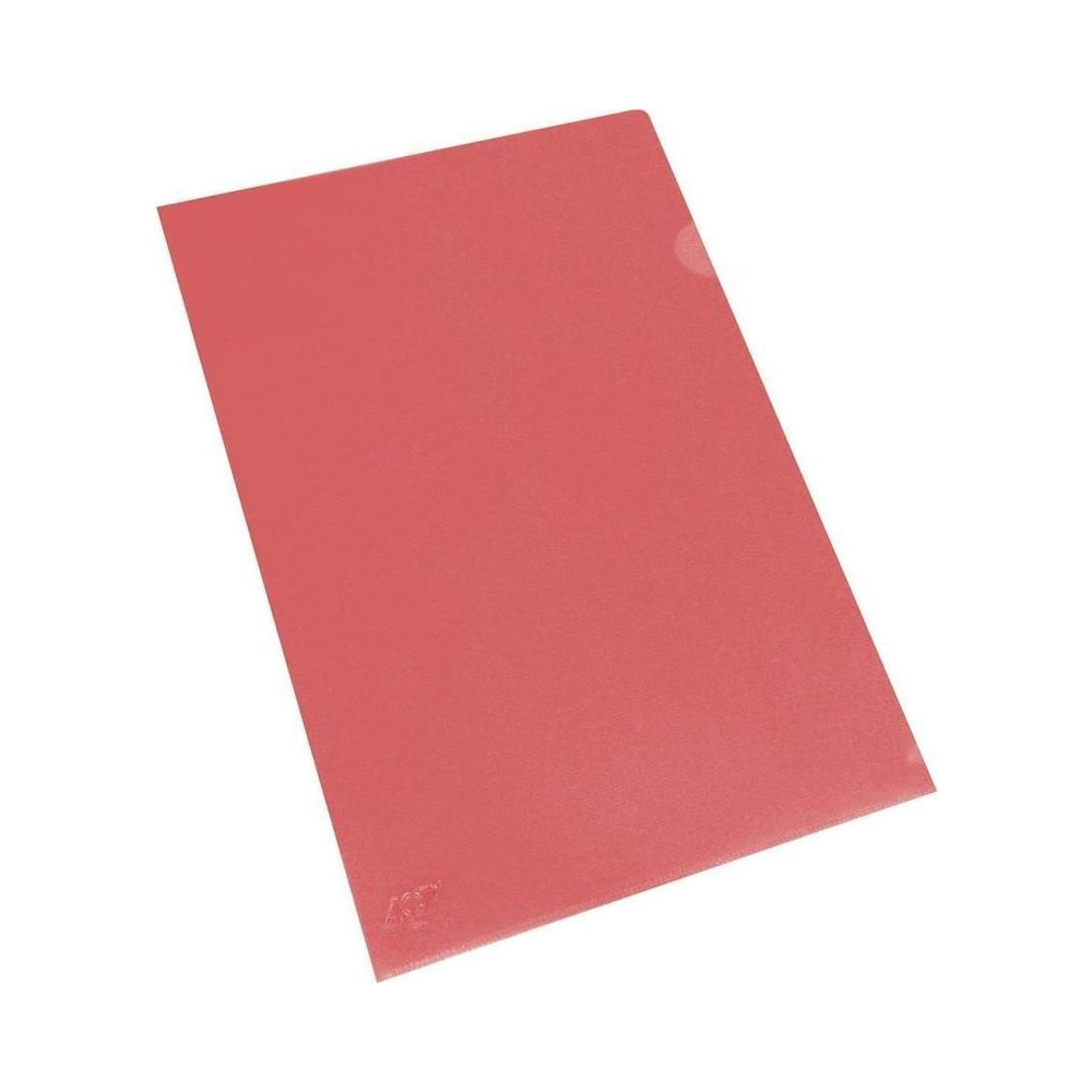Pasta L Papel A4 ACP Vermelha