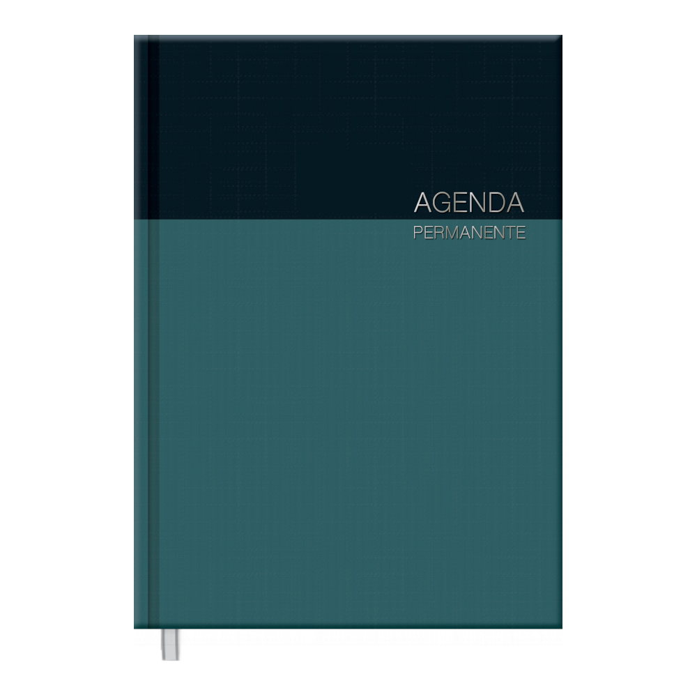 Agenda Permanente Color Executiva 192 fls. 145 mm x 205 mm - Foroni