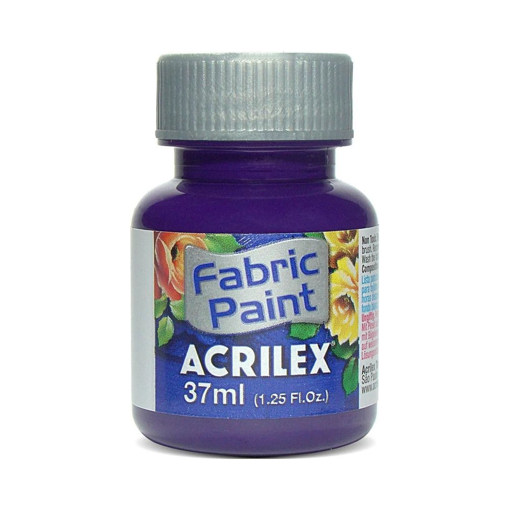 Tinta para Tecido Acrilex Violeta 37ml