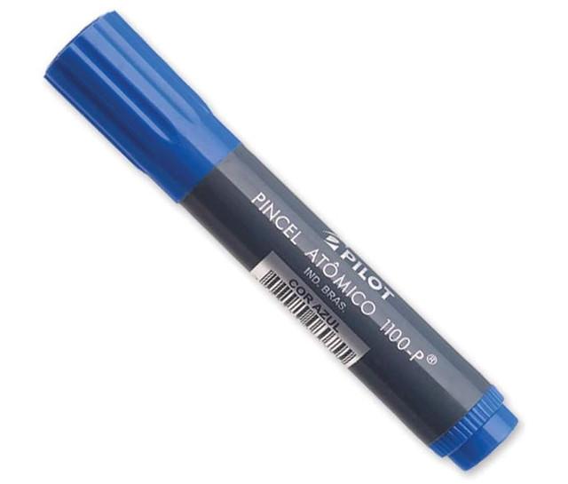 Marcador Permanente 1100 P Pilot Azul