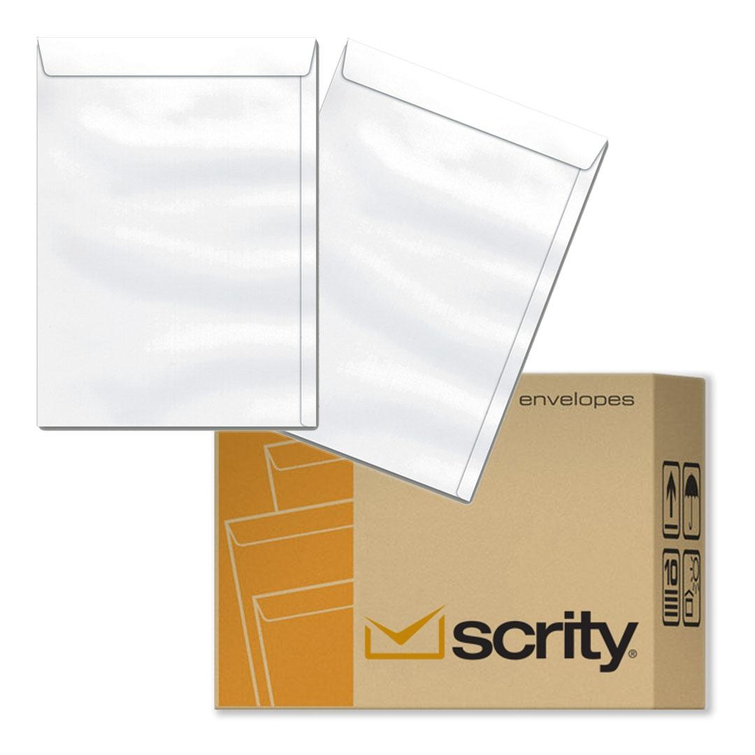 Envelope Saco Branco Offset Of&iacute;cio 90g com 250 Unidades Scrity