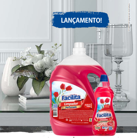 Desinfetante Perfumado Jardim de Tulipas 5L Audax