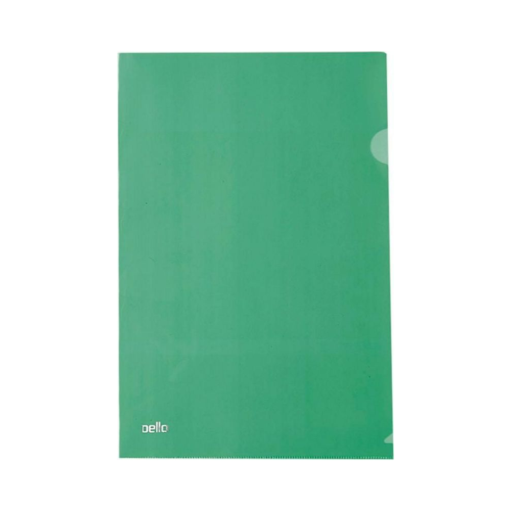 Pasta Polipropileno L A4 Dello Verde 10 Unidades