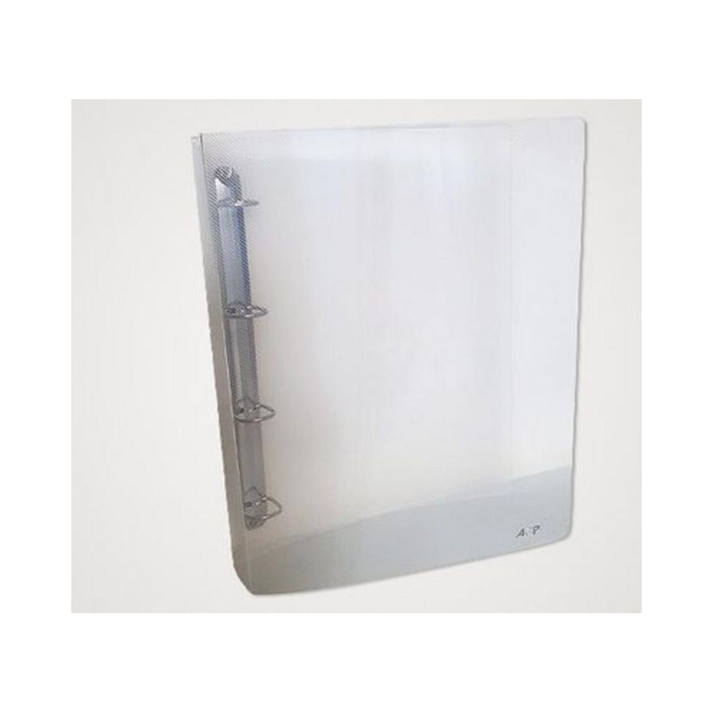 Fich&aacute;rio Polipropileno 240x310x30mm ACP Transparente 4 Argolas