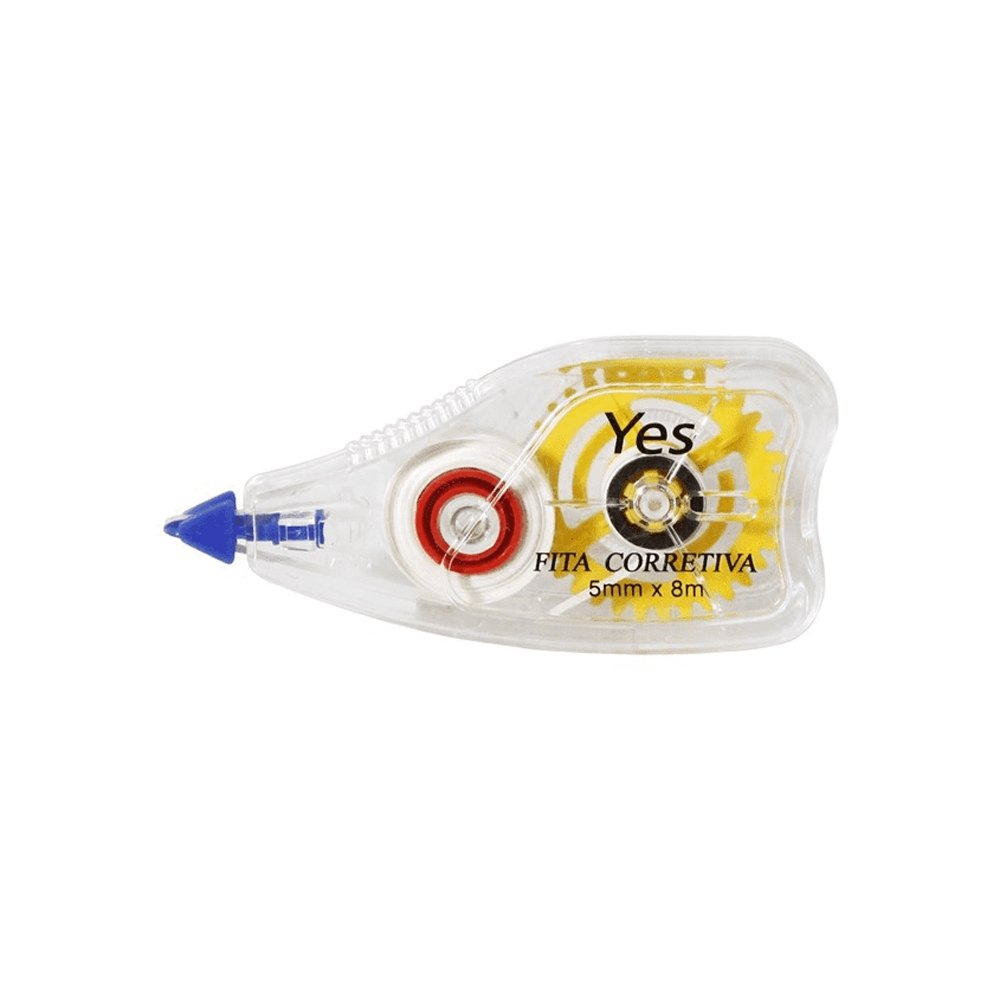 Fita Corretiva YES Unitaria 5mm x 8m Branco
