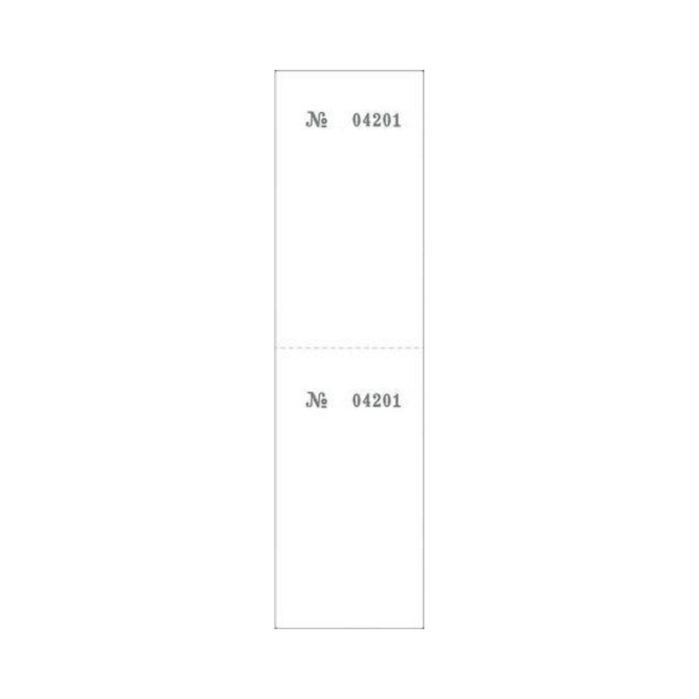 Tal&atilde;o de Comando 2 Corpos 100 Folhas 139x49mm Tilibra Papel Branco