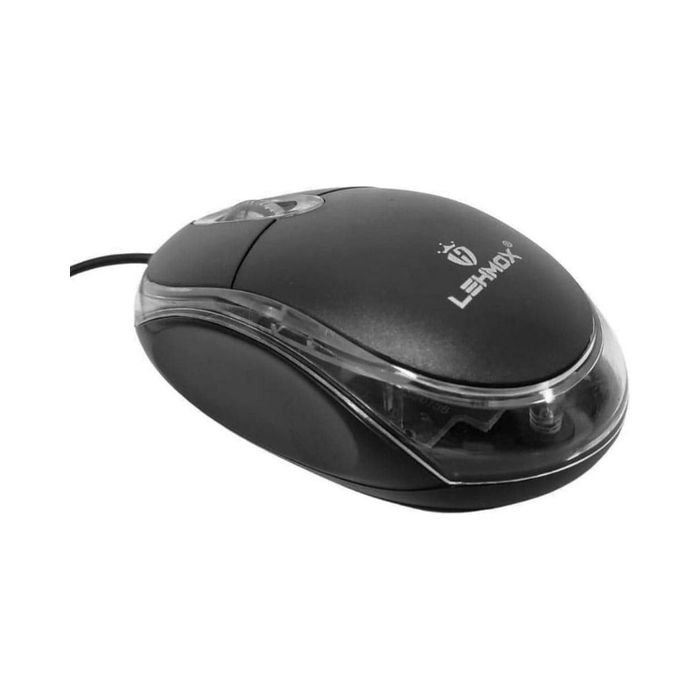 Mouse Optico USB LEY-28 Preto Lehmox