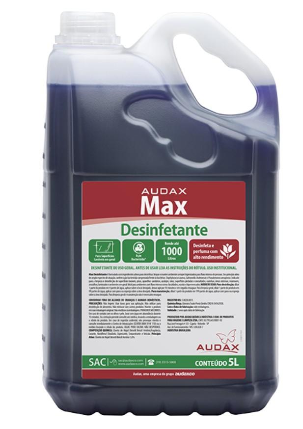 Desinfetante Concentrado Max Floral Audax 5L