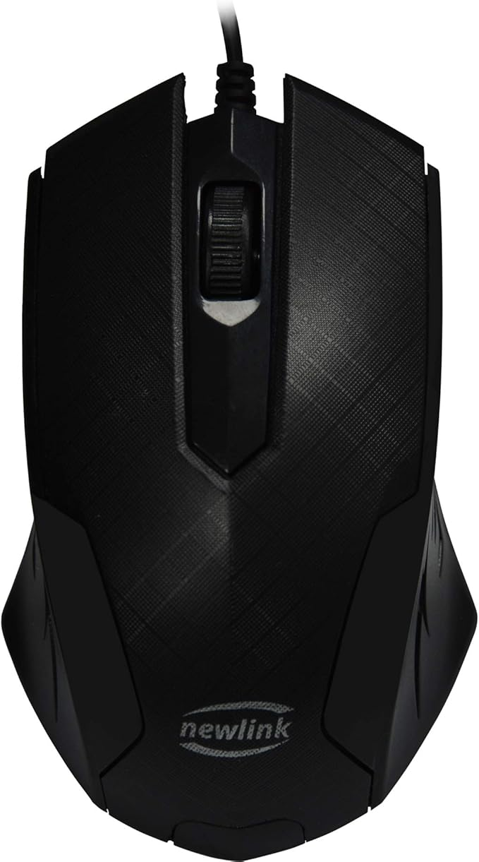 Mouse &Oacute;ptico USB 1000 DPI Grid Cabo 1,0 m - Newex