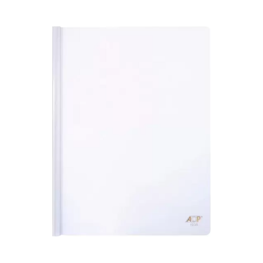 Pasta com Canaleta A4 ACP Cristal Unit&aacute;ria