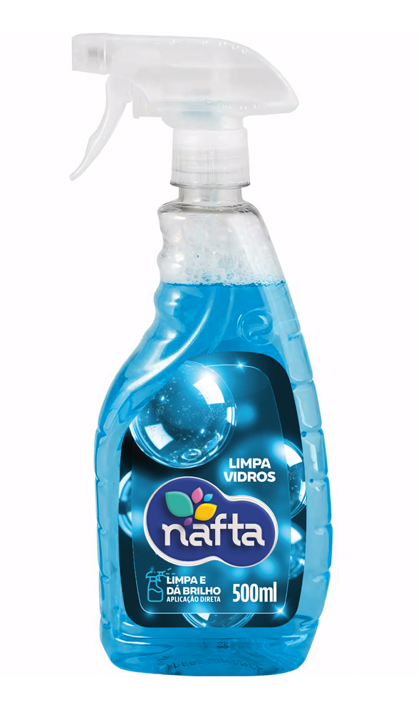 Limpa Vidros Nafta 500Ml - 12 Unidades