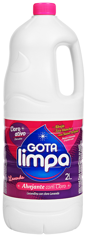 Alvejante 2L Gota Limpa Lavanda