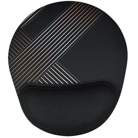 Mousepad Ergonomico Confort Luxury Line 000008RL Reliza Apoio para Pulso Gel Antiderrapante Preto