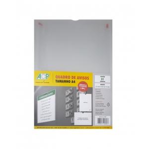 Quadro de Avisos Autoadesivo A4 ACP Transparente