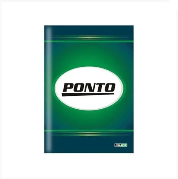 Carderno de Ponto S&atilde;o Domingos 160 folhas 154mm x 216mm 56g/m&sup2;