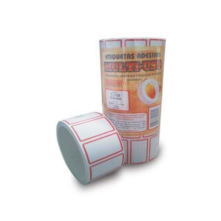 Etiqueta Adesiva 3x5 cm Fitacrel Rolo Branco
