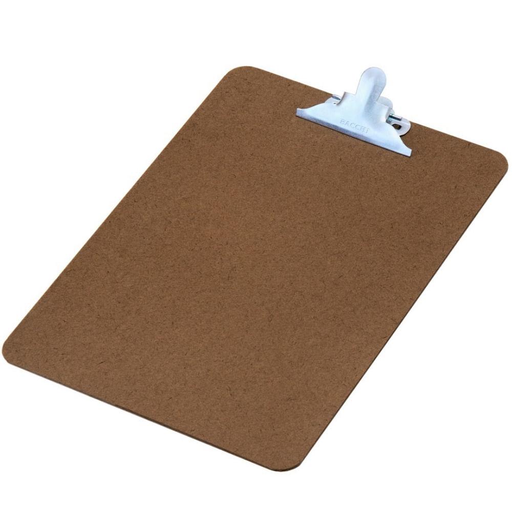 Prancheta Memorando com Prendedor Metalico Bacchi Duratex Unitaria