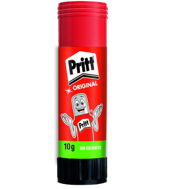 Cola Bast&atilde;o Pritt Original 10g Lav&aacute;vel &agrave; Base de &Aacute;gua