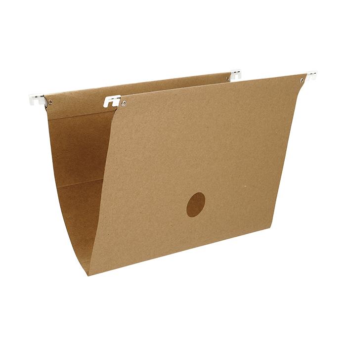 Pasta Suspensa Kraft com Arame Dello 50 Unidades