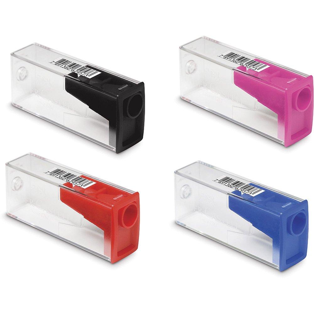 Apontador com Dep&oacute;sito Faber-Castell